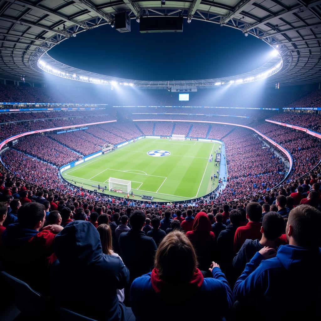 Die elektrisierende Atmosphäre im Gewiss Stadium