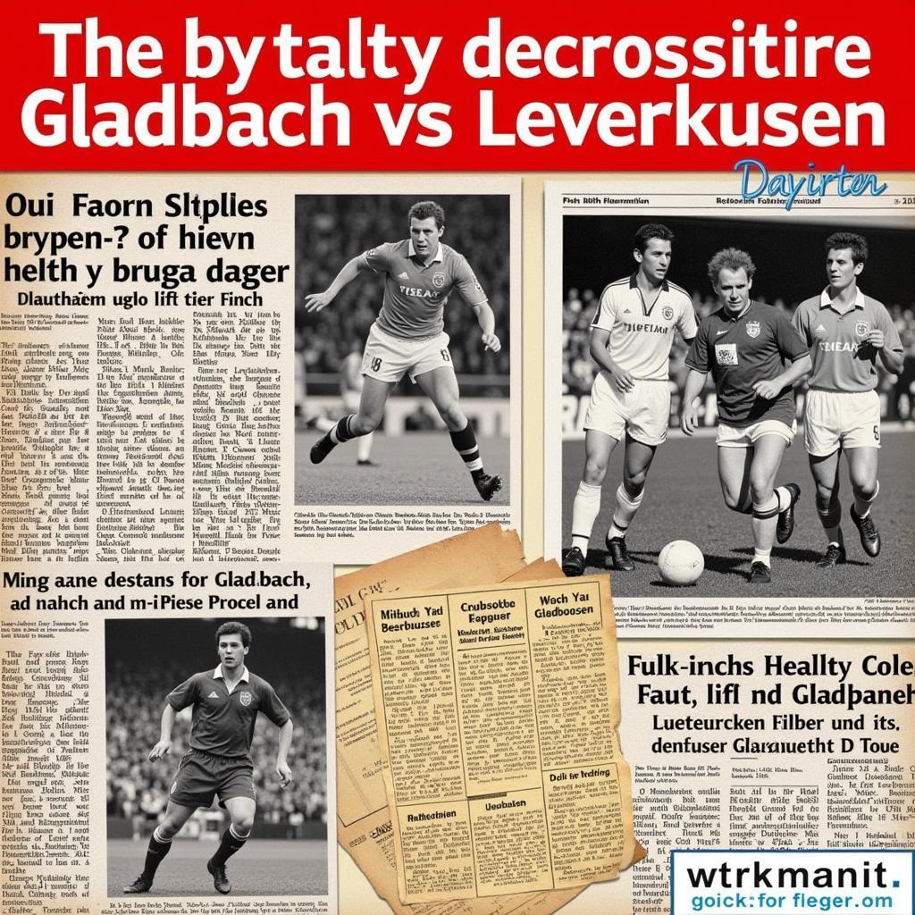 Historische Duelle Gladbach Leverkusen