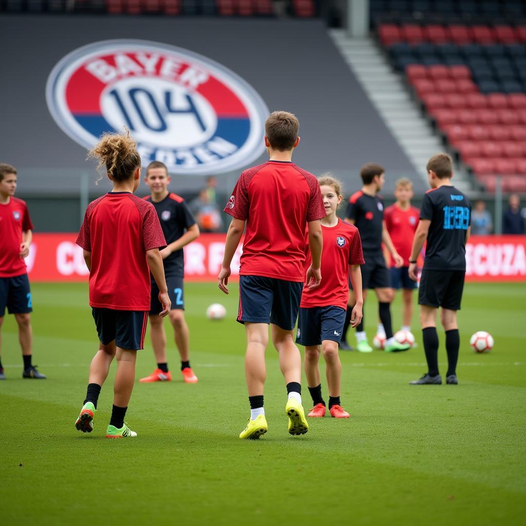 Jugendliche trainieren beim GoFit Leverkusen