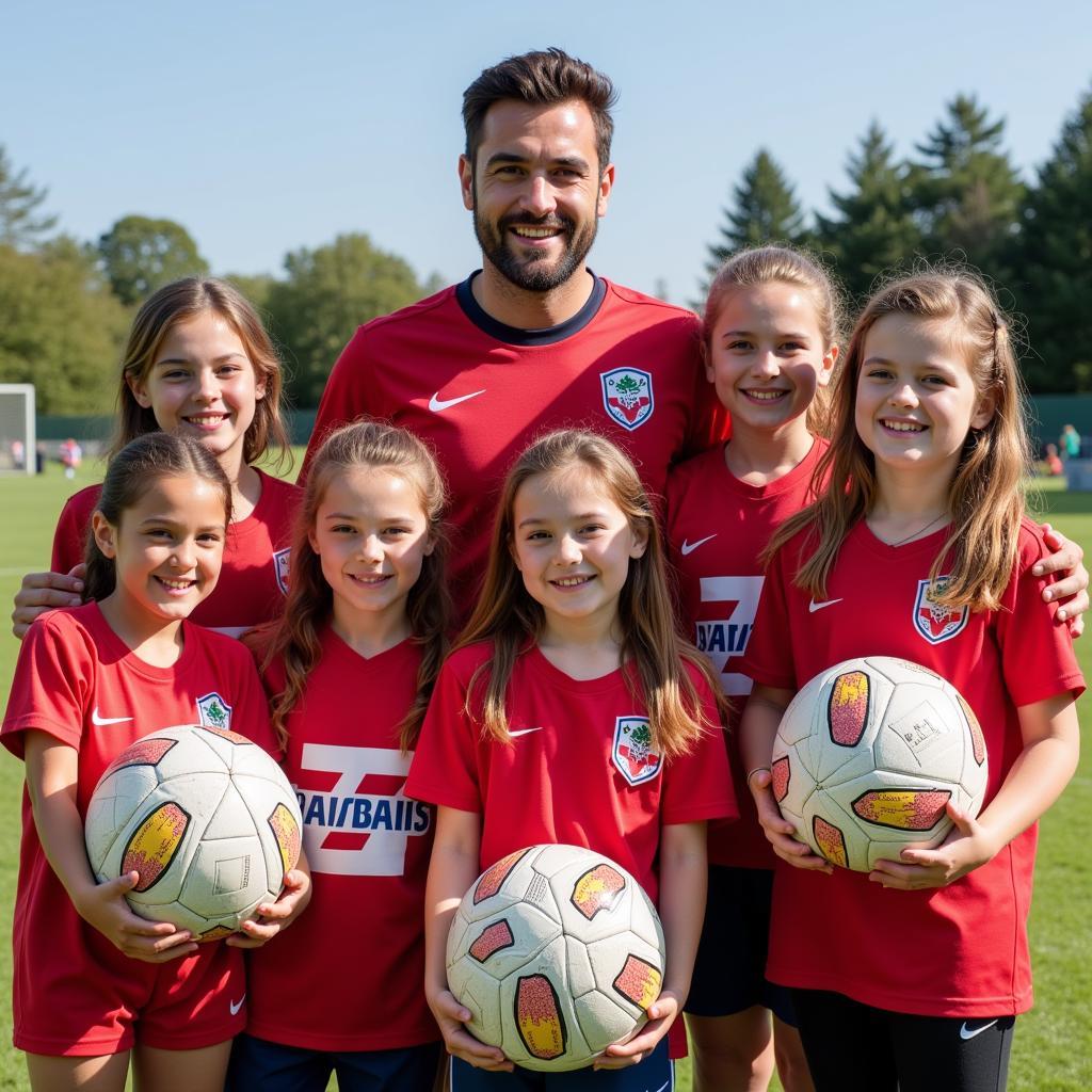 Handball-Sozialprojekt in Leverkusen