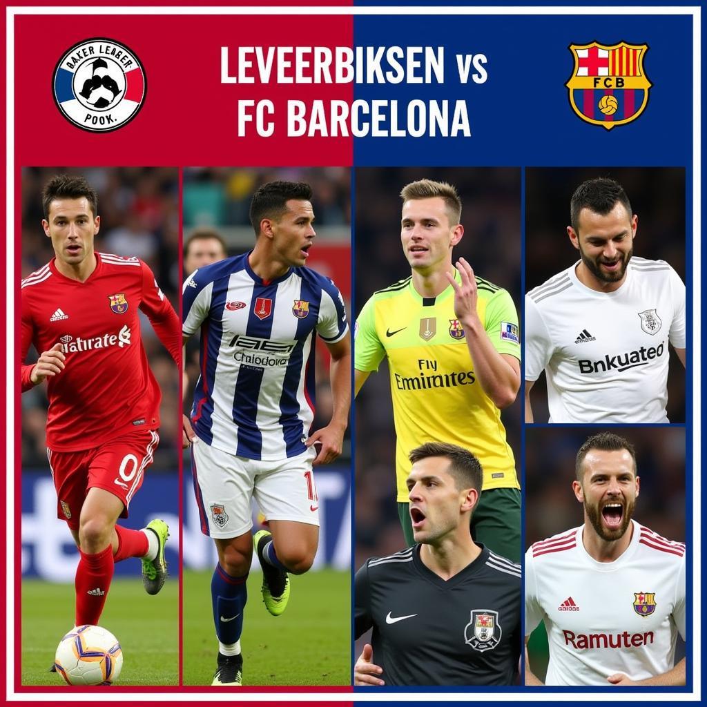 Historische Begegnungen Bayer Leverkusen - FC Barcelona