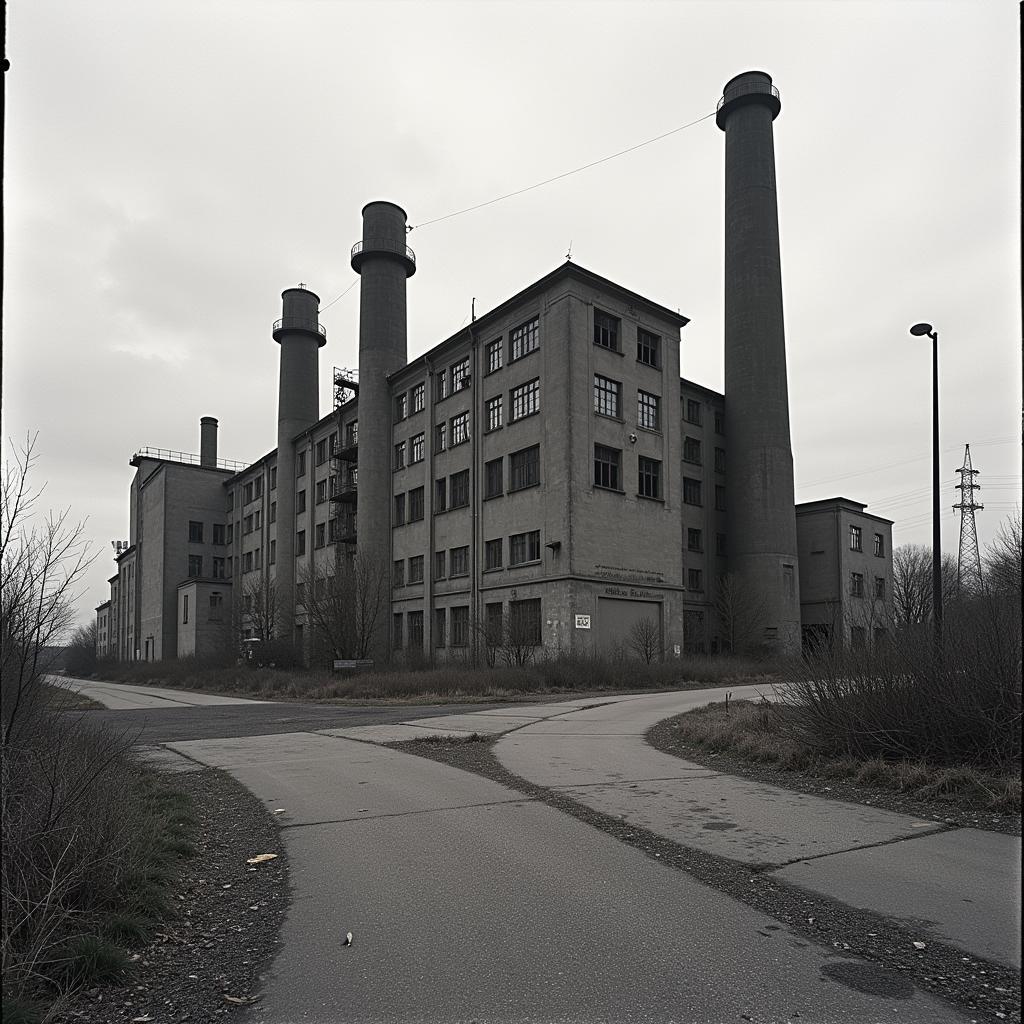 Historische Industrieanlage in Leverkusen