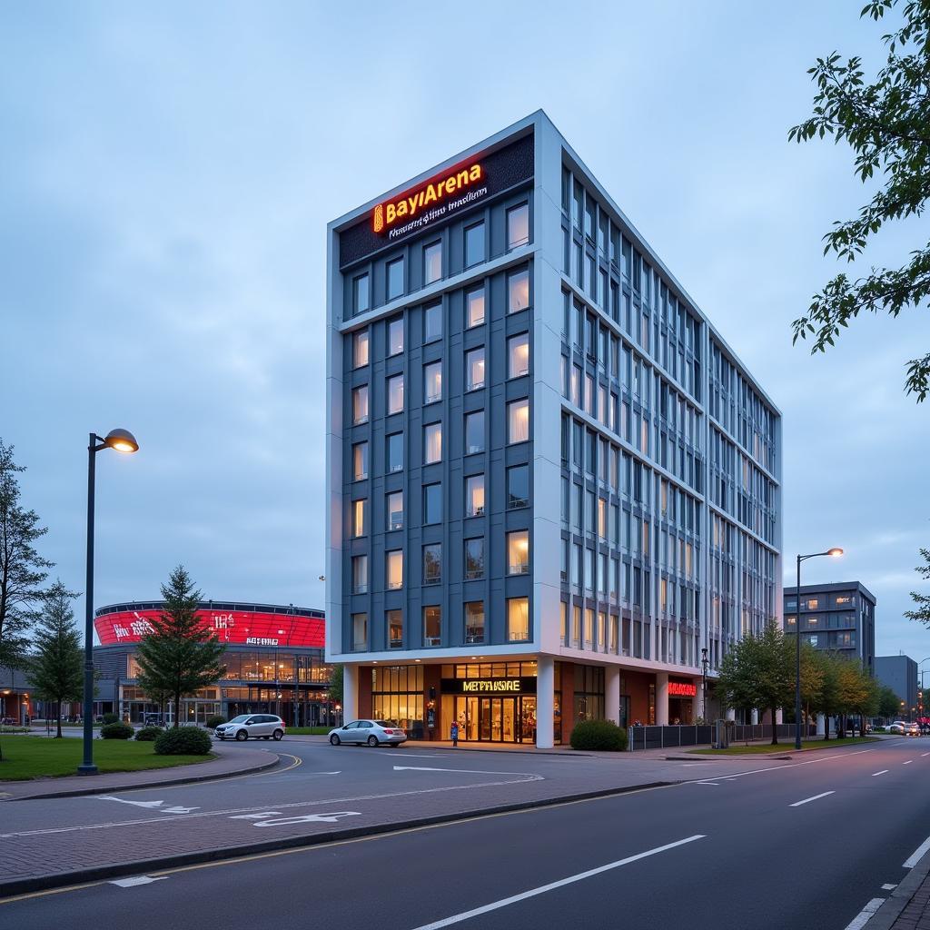 Modernes Hotel in der Nähe der BayArena Leverkusen