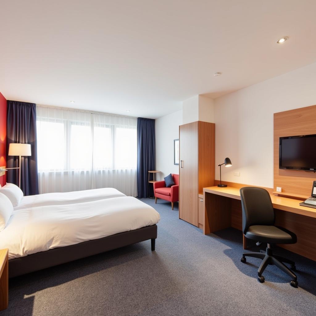 Gemütliches Zimmer im Ibis Leverkusen