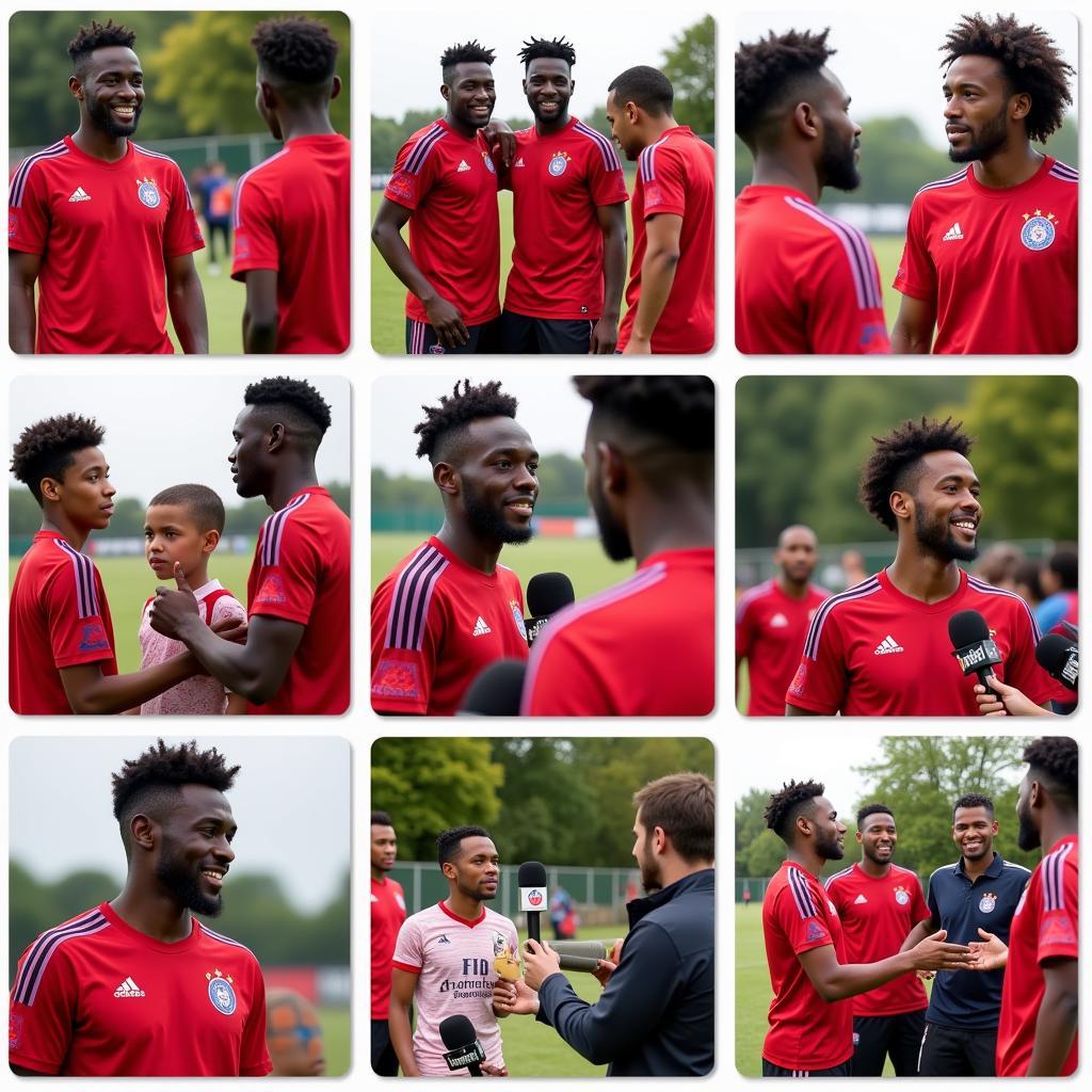 Integration afrikanischer Spieler in Leverkusen