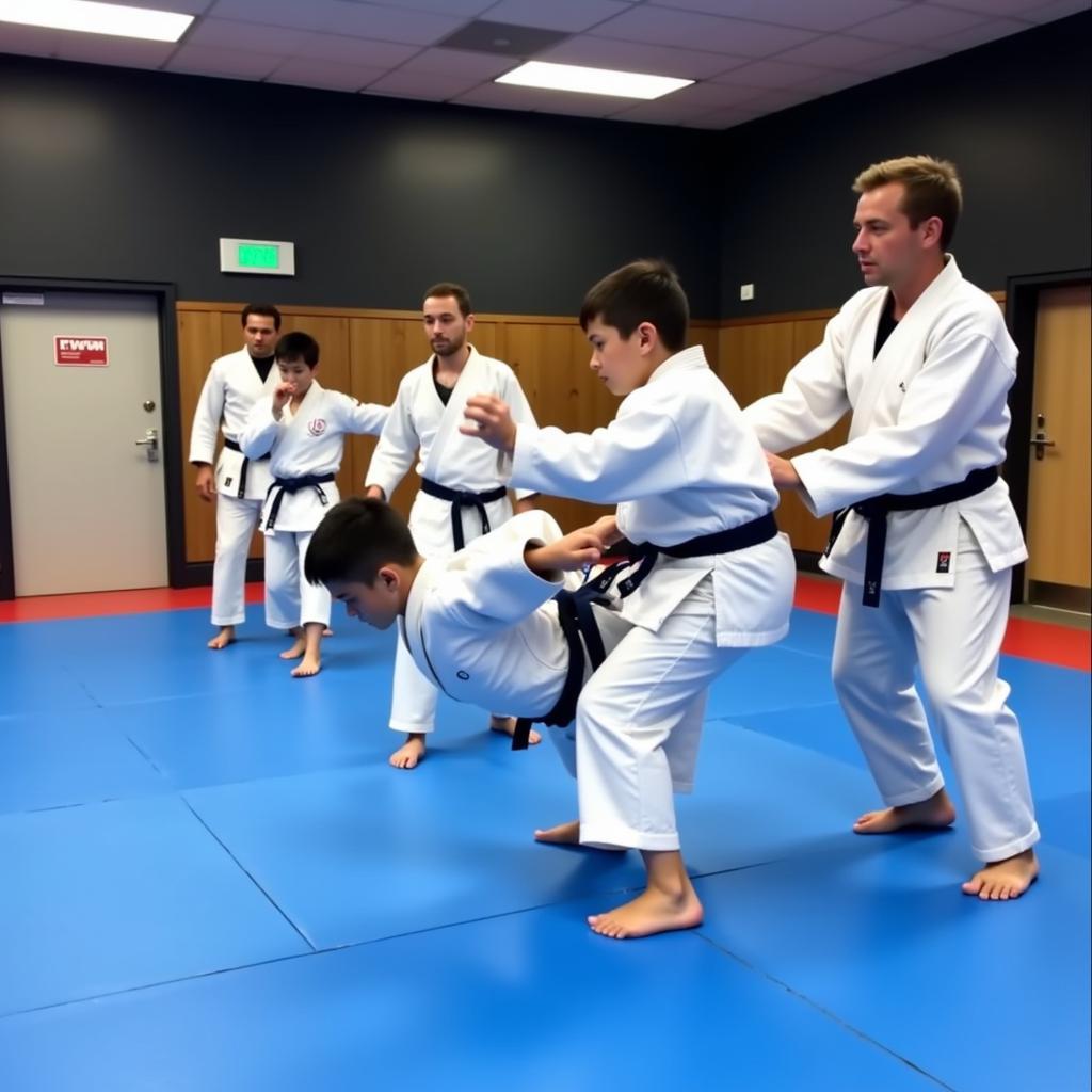 Judo Training in Leverkusen