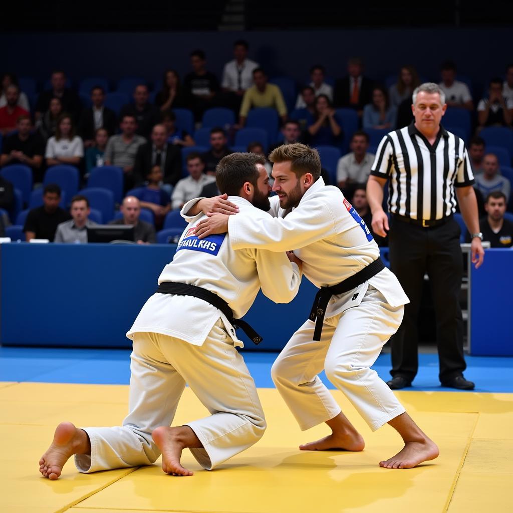 Judo Wettkampf in Leverkusen