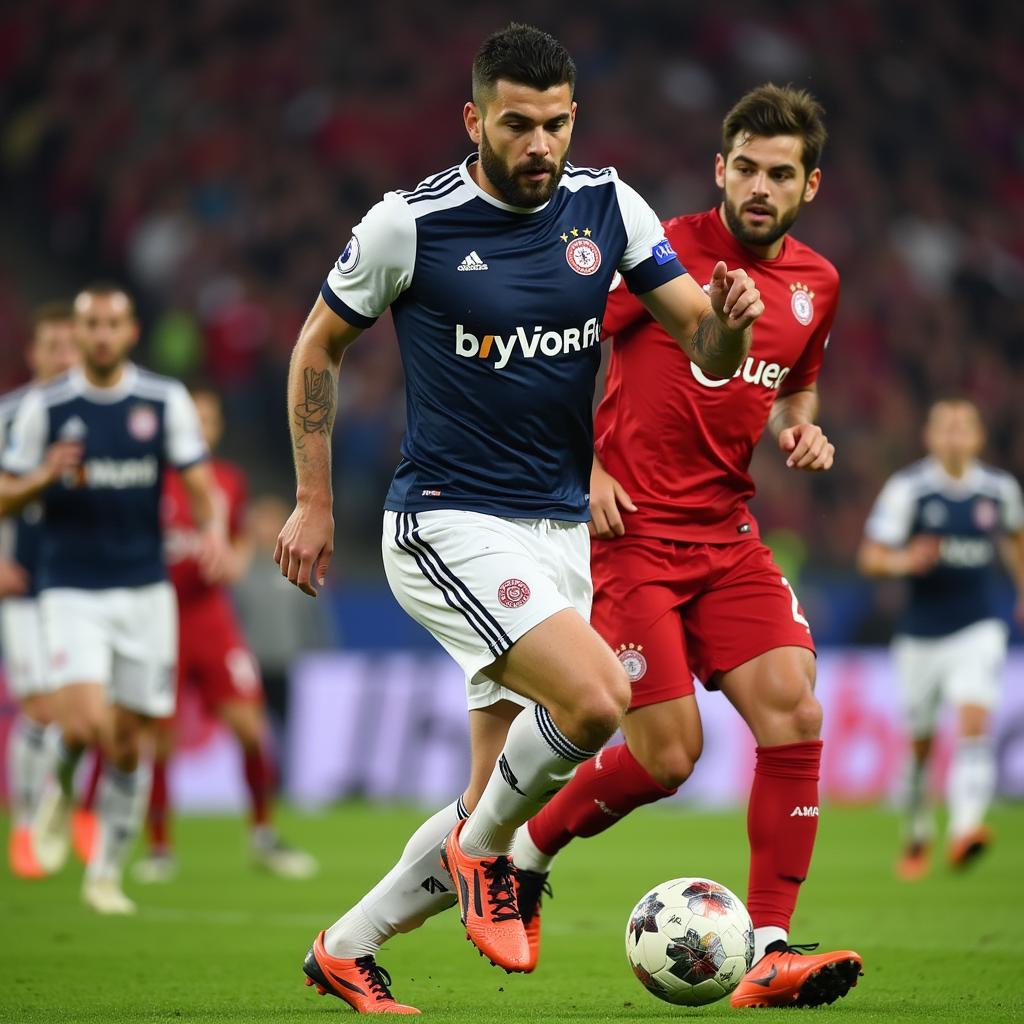 Kerem Demirbay im Trikot von Bayer Leverkusen