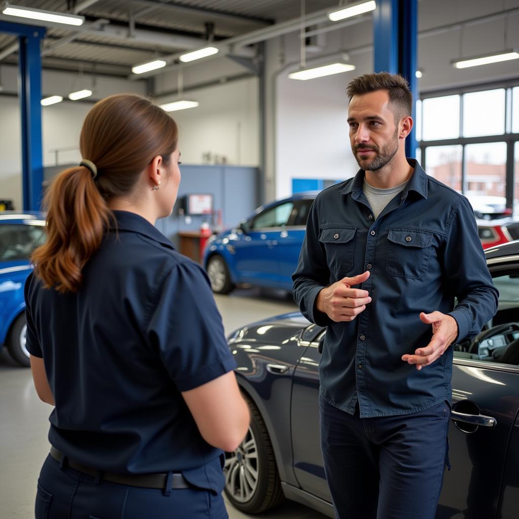 KFZ-Meisterbetrieb Nils Schmitz Kundenberatung in Leverkusen