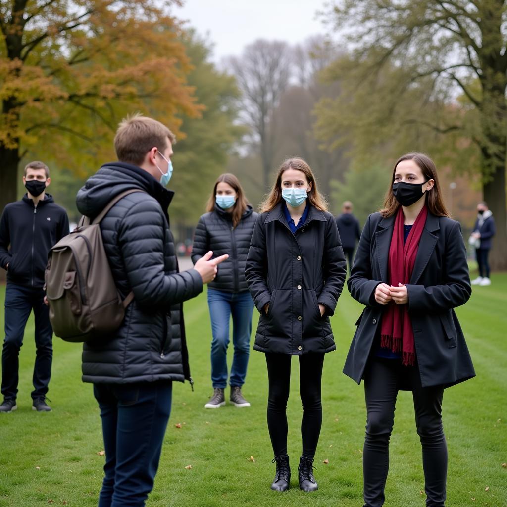 Kontaktbeschränkungen in Leverkusen