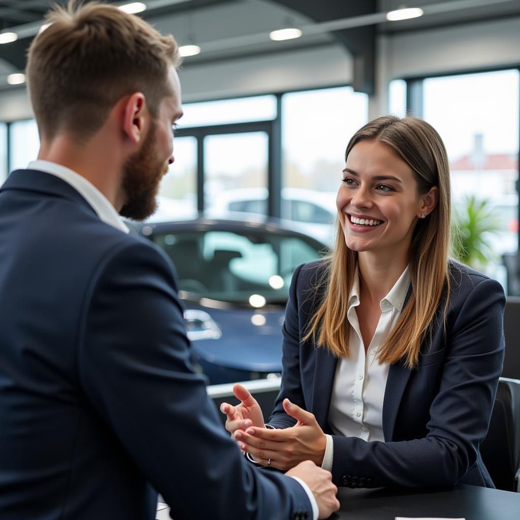 Individuelle Kundenberatung im Autohaus Gottfried Schultz Leverkusen