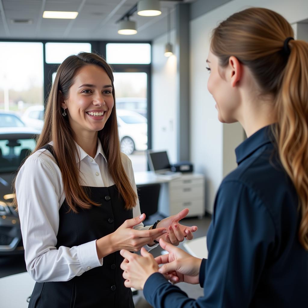 Individuelle Kundenberatung bei Schäfer Leverkusen Nissan