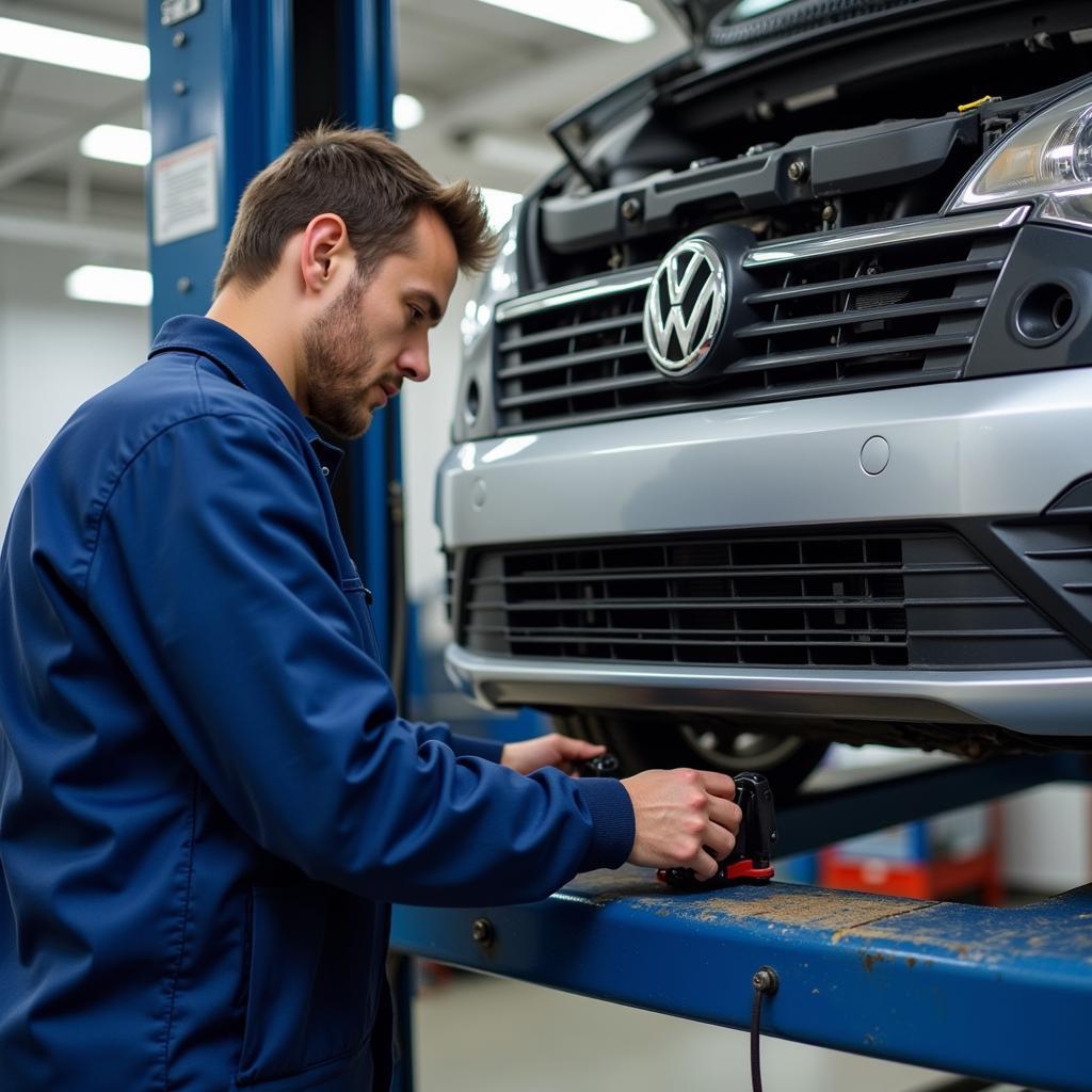 Kundendienst im Autohaus