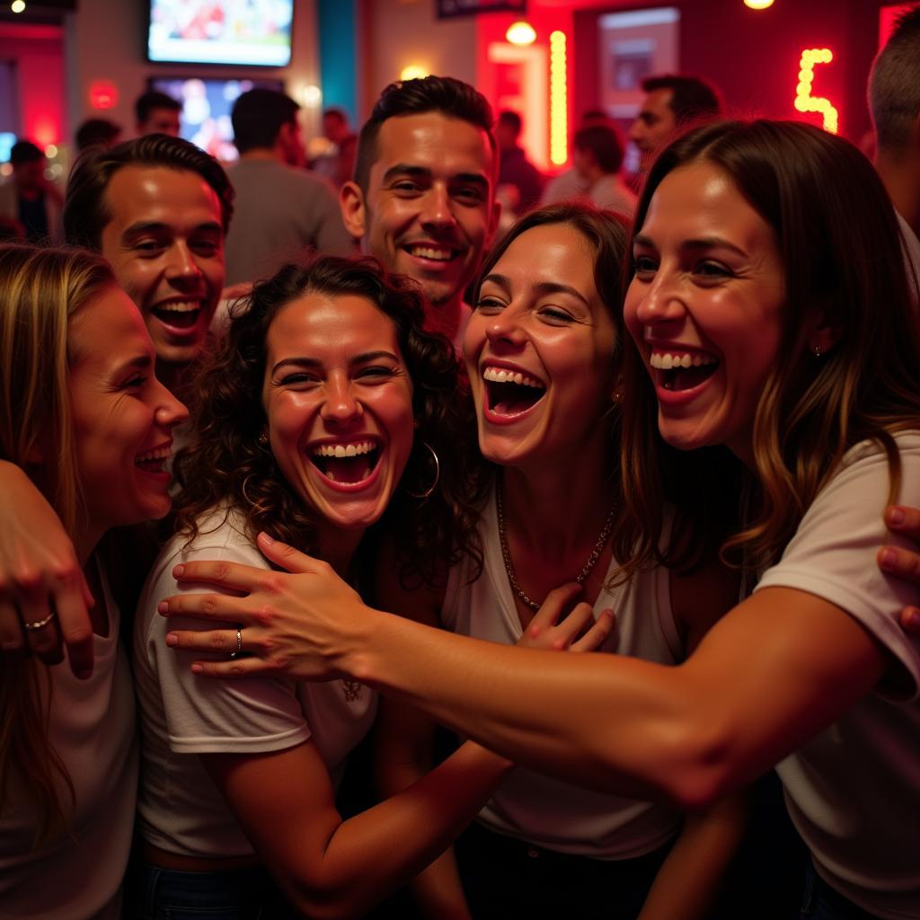 Gemeinsam mitfiebern in der Leverkusen Bar