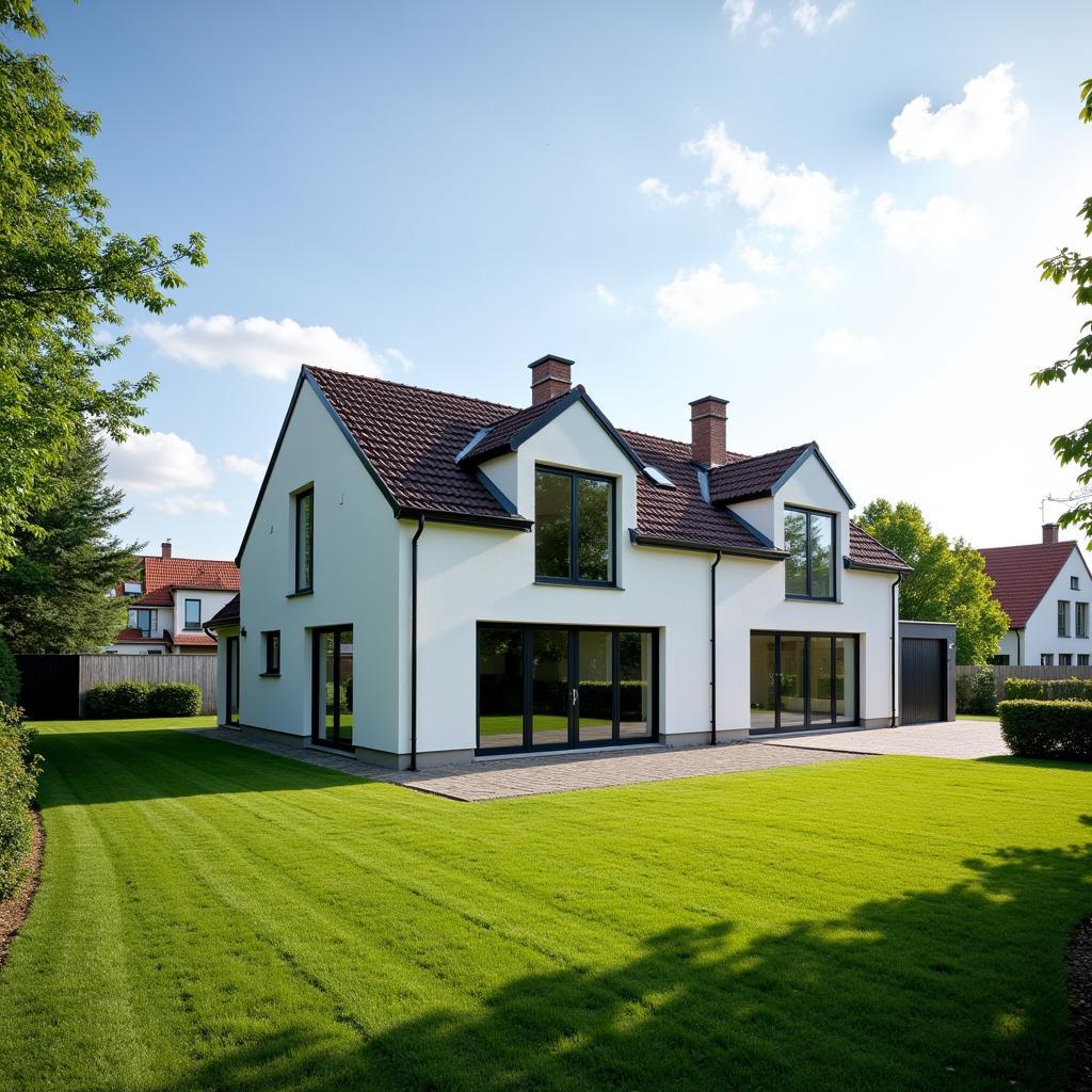 Familienhaus auf einem Baugrundstück in Leverkusen