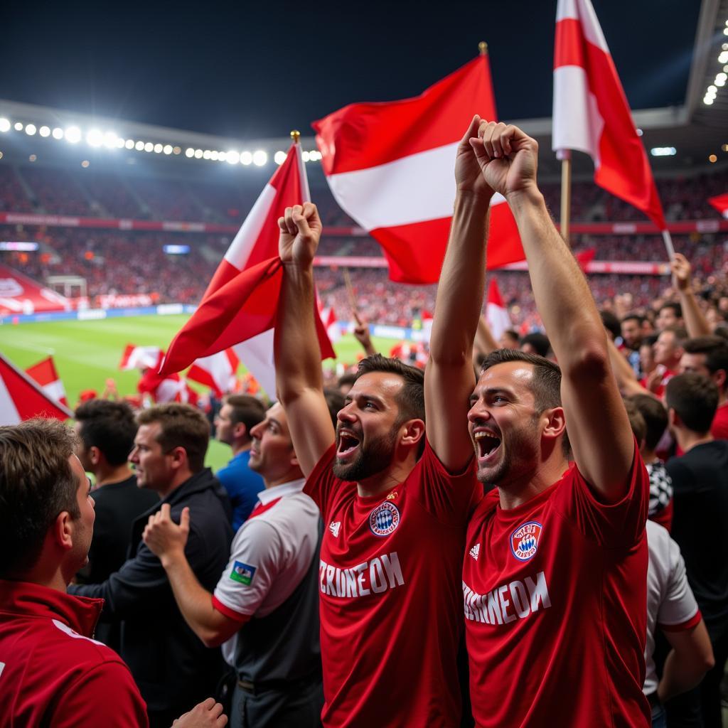 Leverkusen Bayern Fans