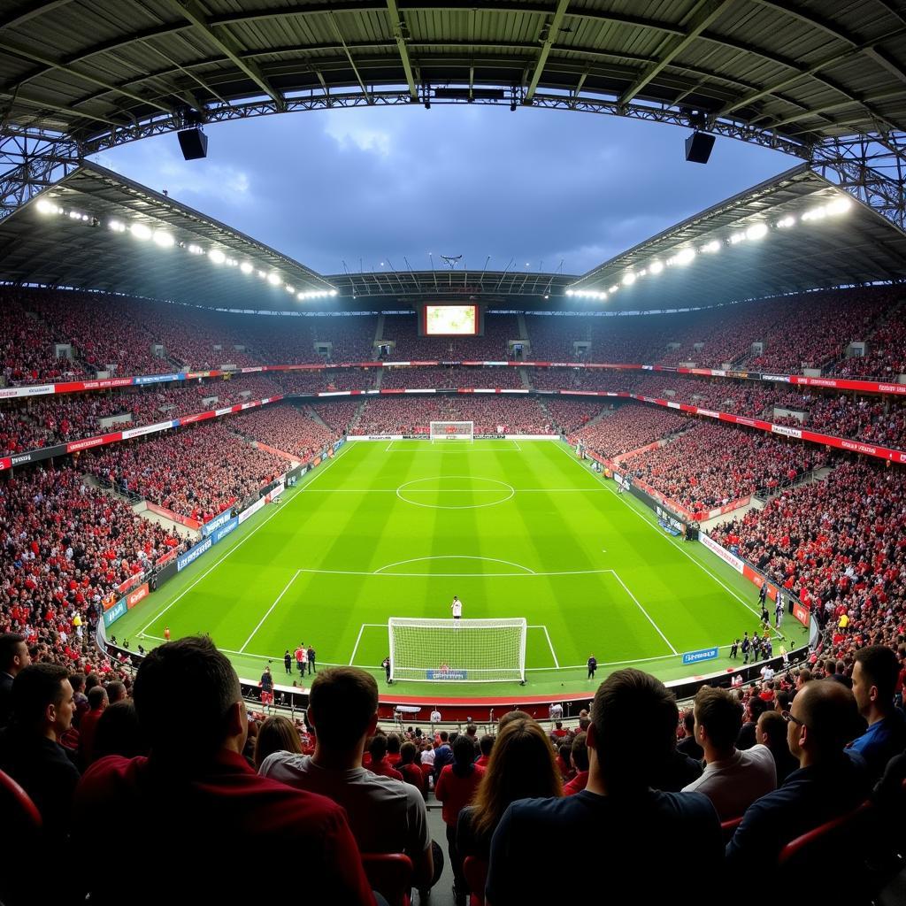 Leverkusen Bayern Stadion