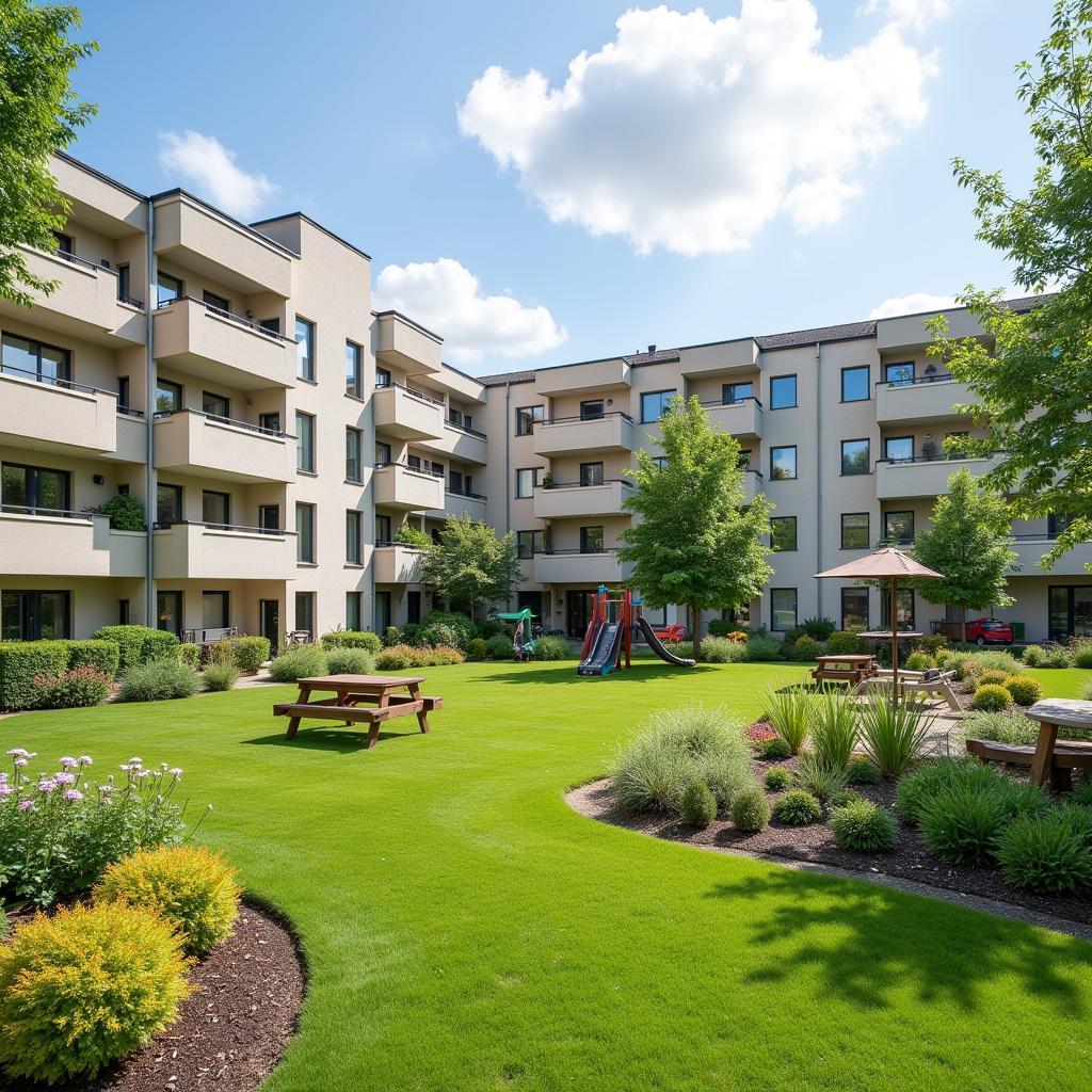 Moderne Wohnanlage in Leverkusen Bürrig