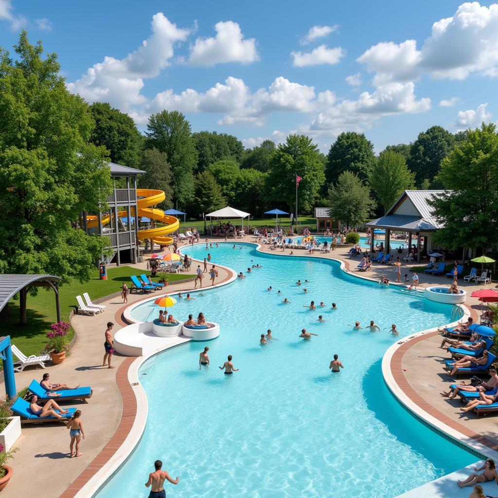 Wasserspaß im Leverkusen Calevornia