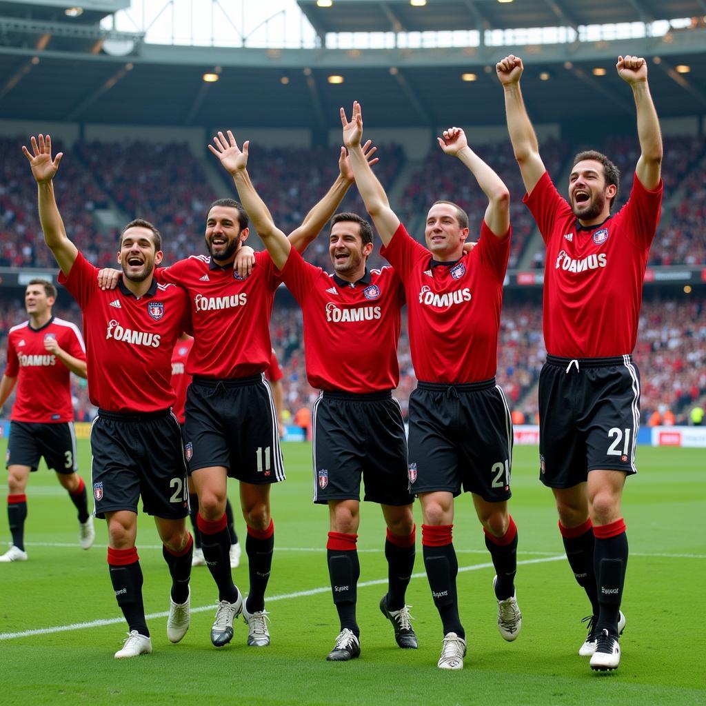 Leverkusen Champions League 2002 Mannschaft