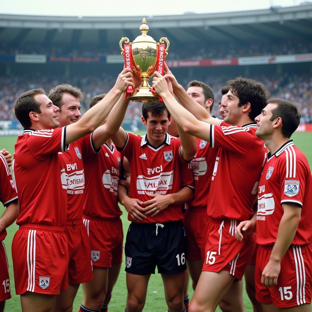 Bayer Leverkusen gewinnt den DFB-Pokal 1993