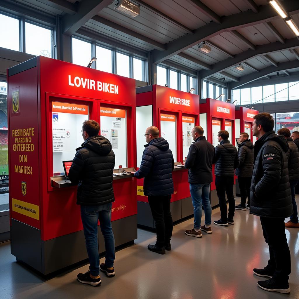 Leverkusen Dortmund Tickets an der Stadionkasse