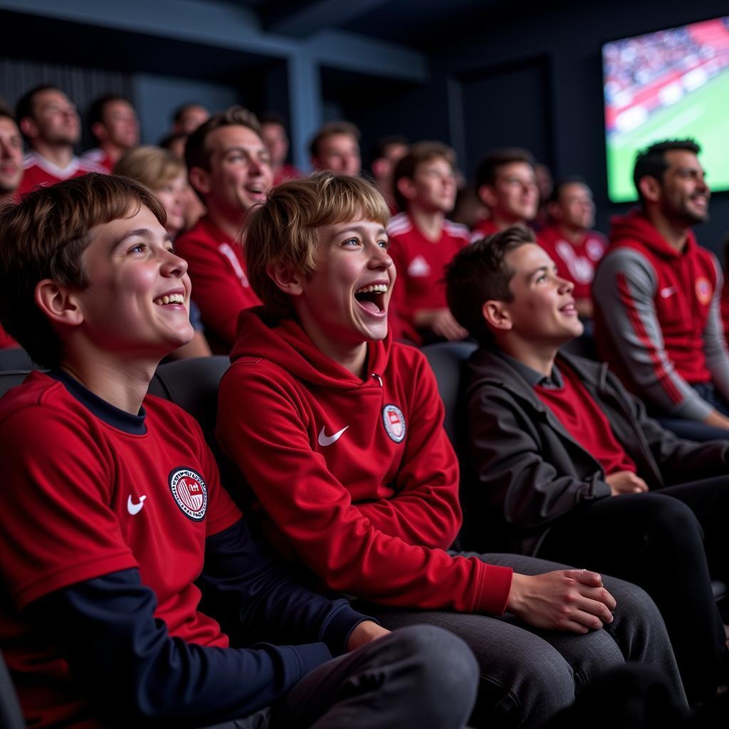 Die Bayer Leverkusen Fan-Community beim Livestream erleben