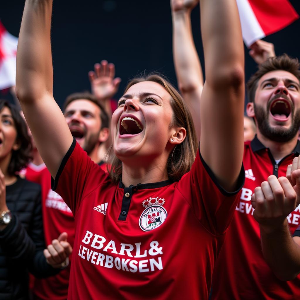 Leverkusen Fans DFB Pokal