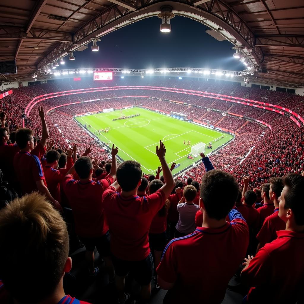 Leverkusen Fans Stadion