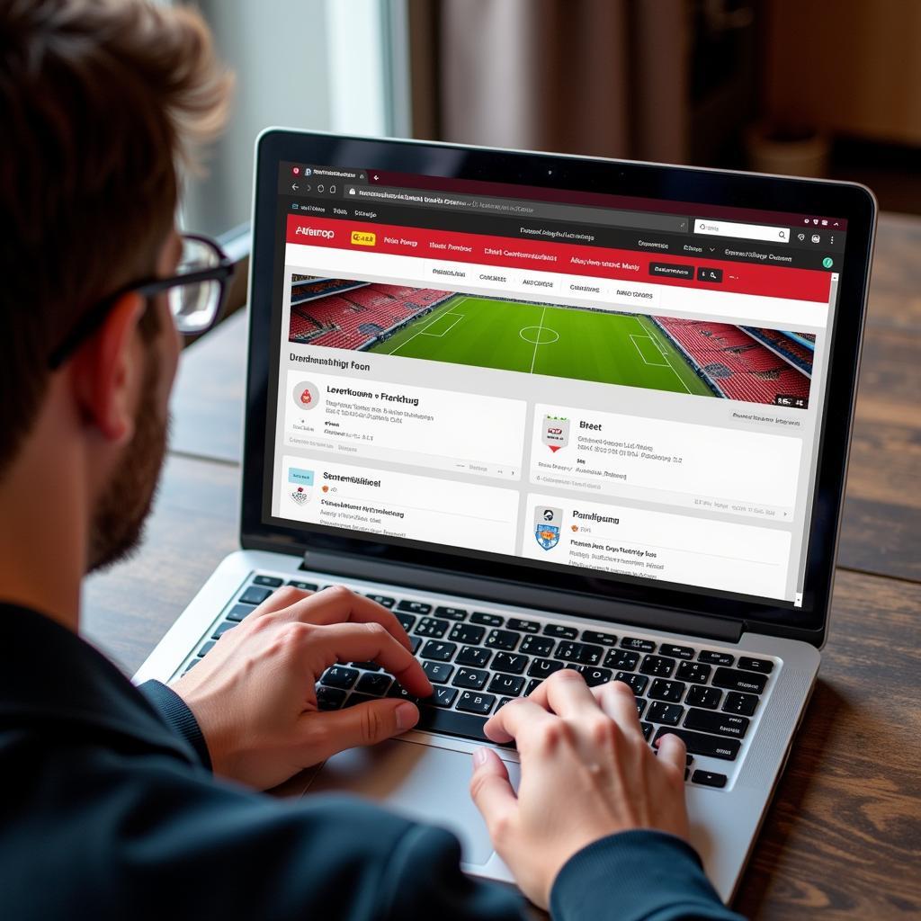 Online-Ticketkauf für das Leverkusen-Frankfurt-Spiel