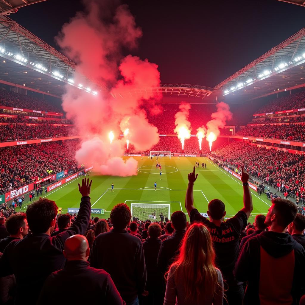 Leverkusen Köln Fans