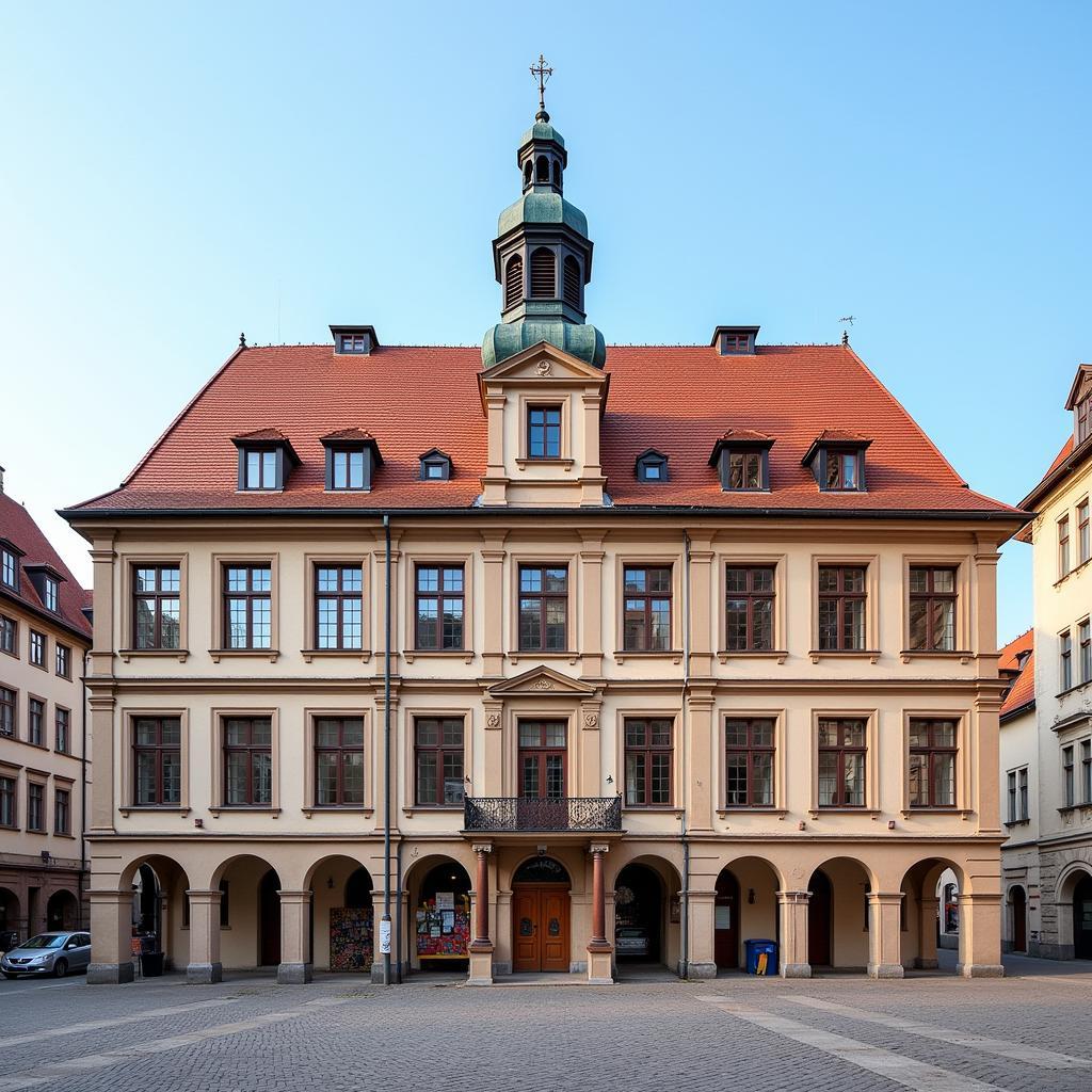 Historisches Rathaus in Leverkusen Mitte