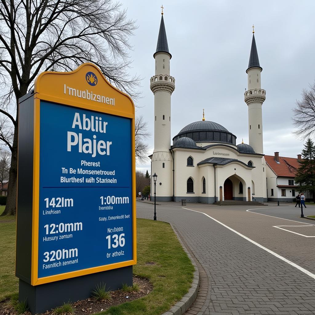 Gebetszeiten in der Moschee Leverkusen