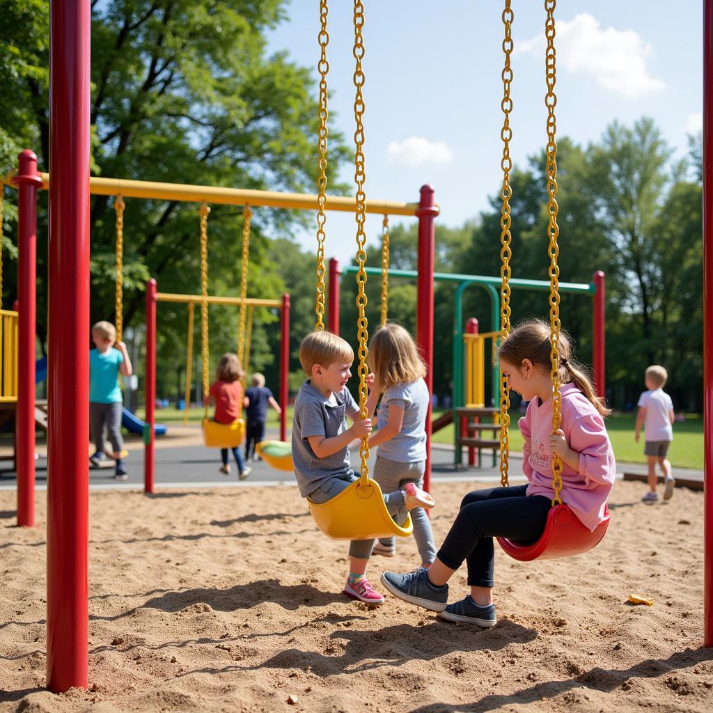 Kinderspielplatz im Neulandpark