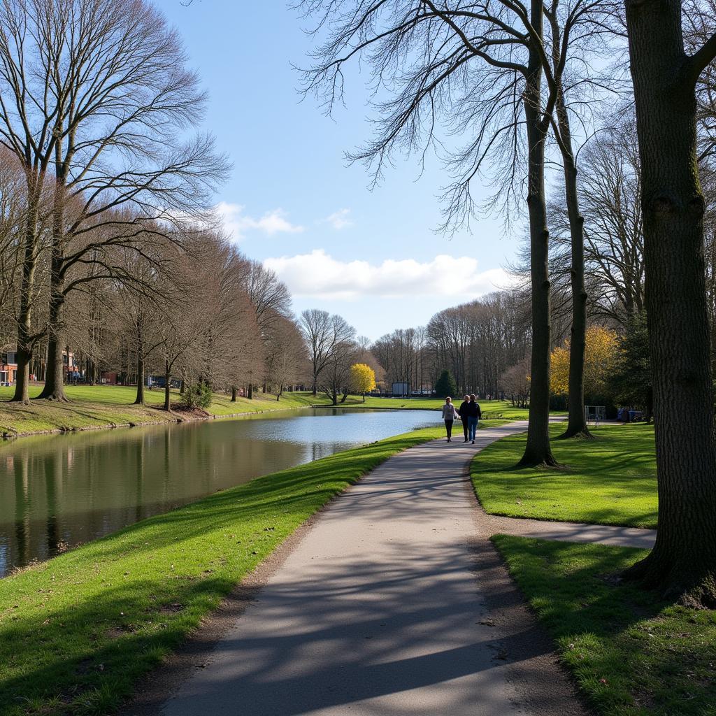 Spazierweg am Ophovener Weiher