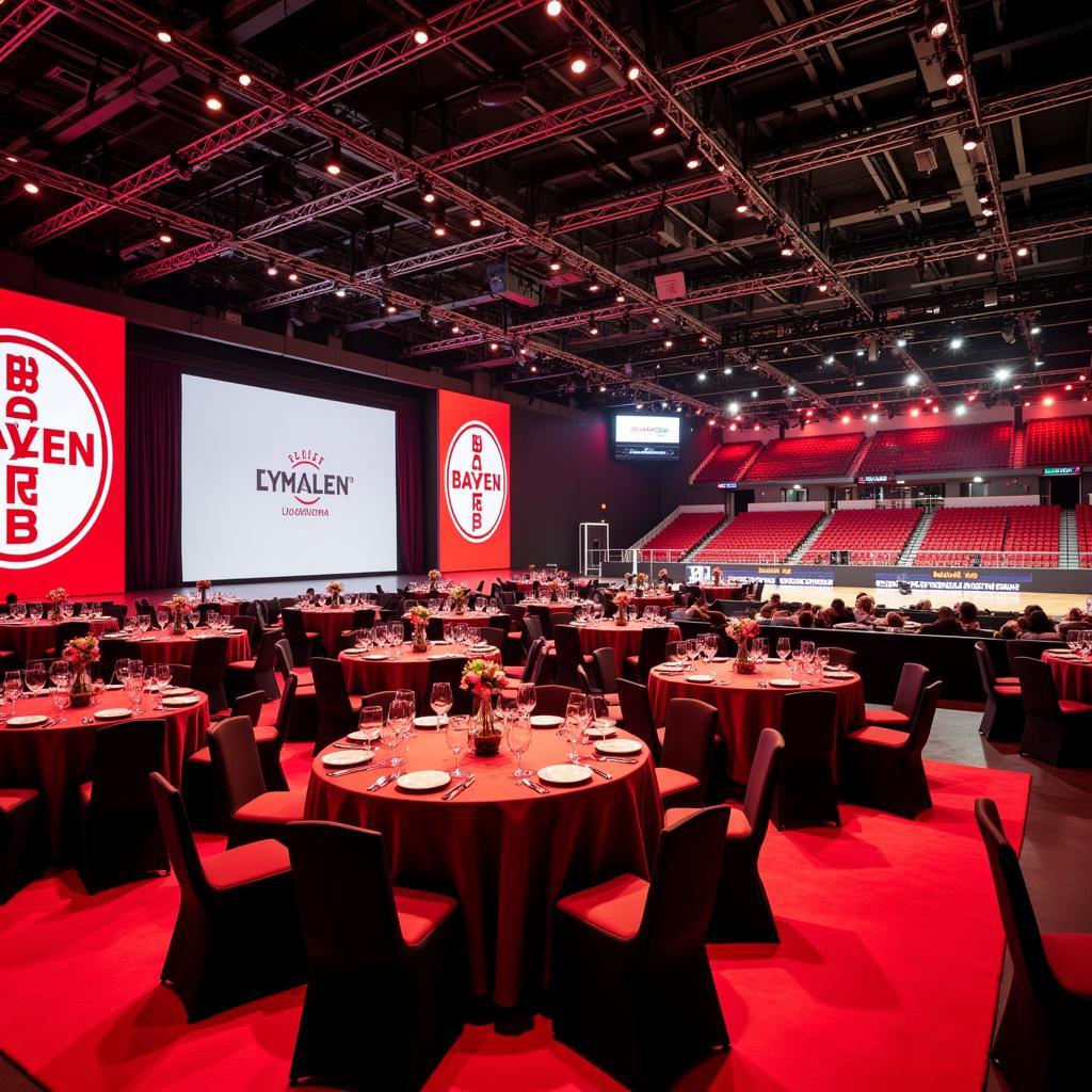 Leverkusen Partyservice Event in der BayArena