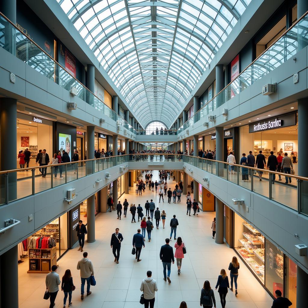 Shopping in der Rathaus Galerie Leverkusen