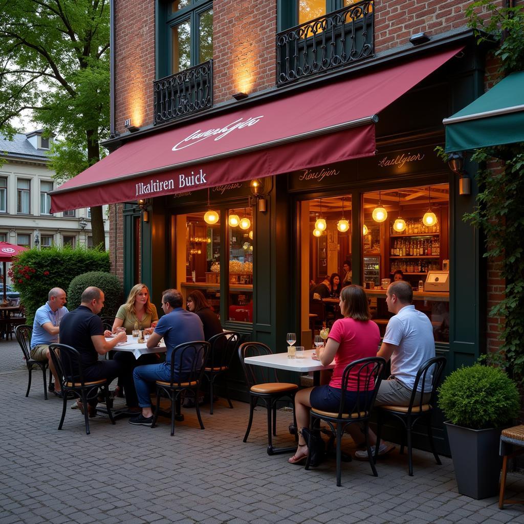 Gemütliches Restaurant mit Terrasse in Leverkusen