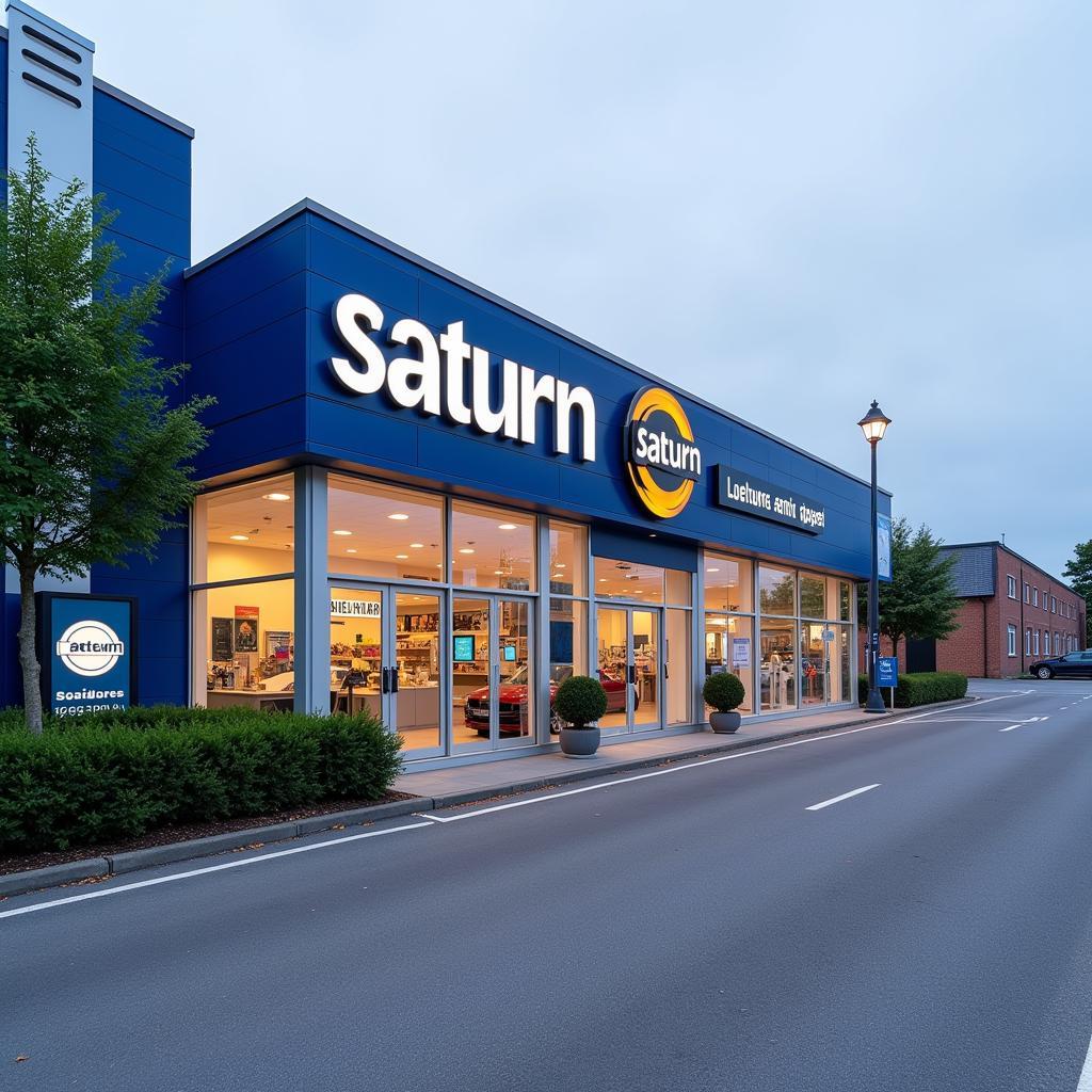 Saturn Leverkusen Eingang