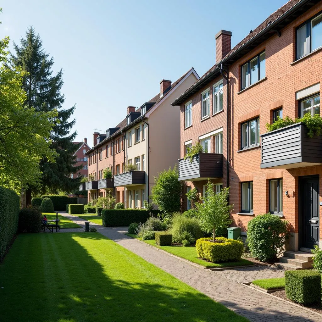 Gemütliches Wohnviertel in Leverkusen Schlebusch