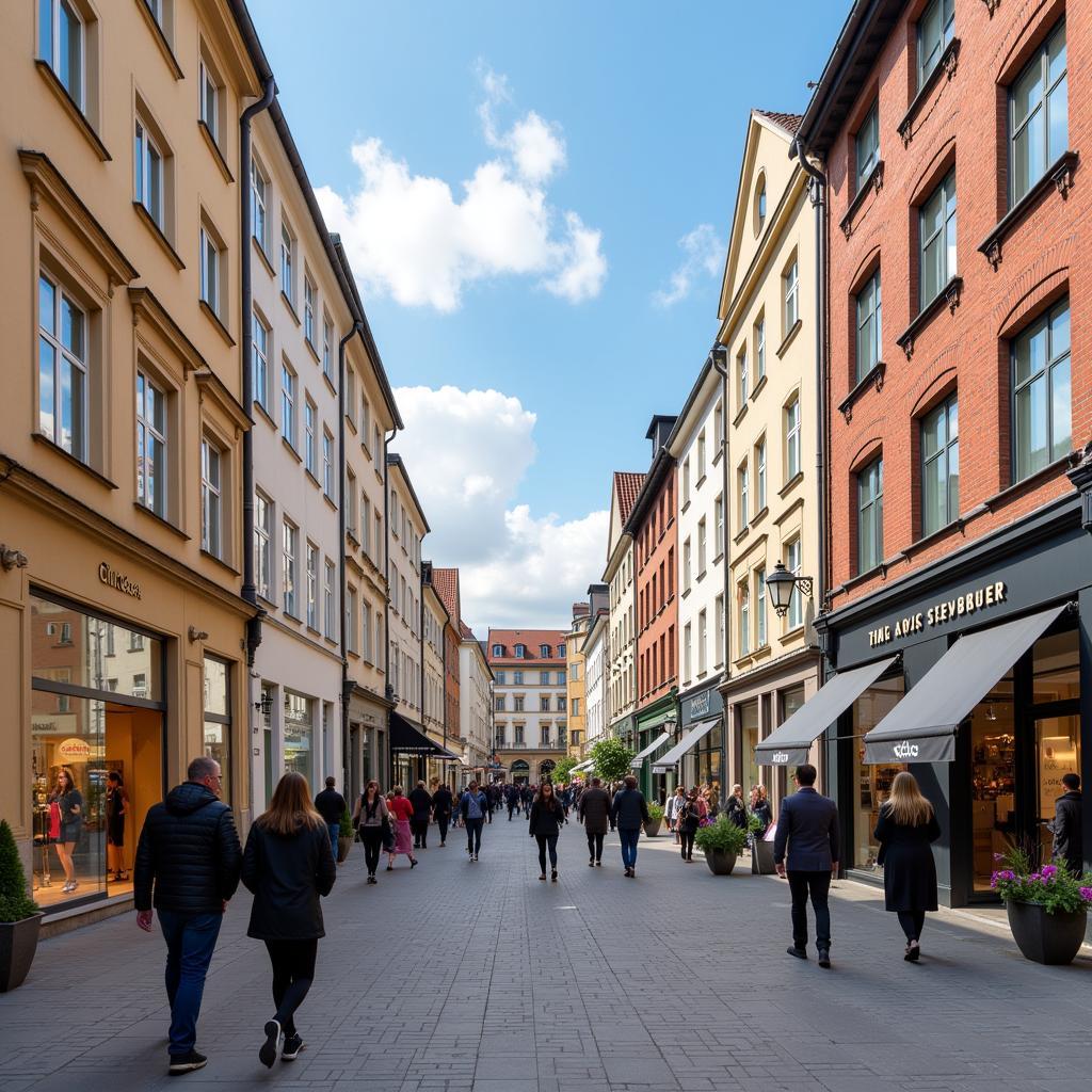 Shopping Erlebnis in Leverkusen.