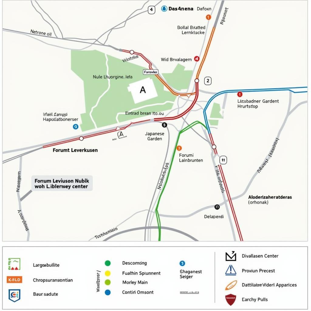 Stadtplan Leverkusen