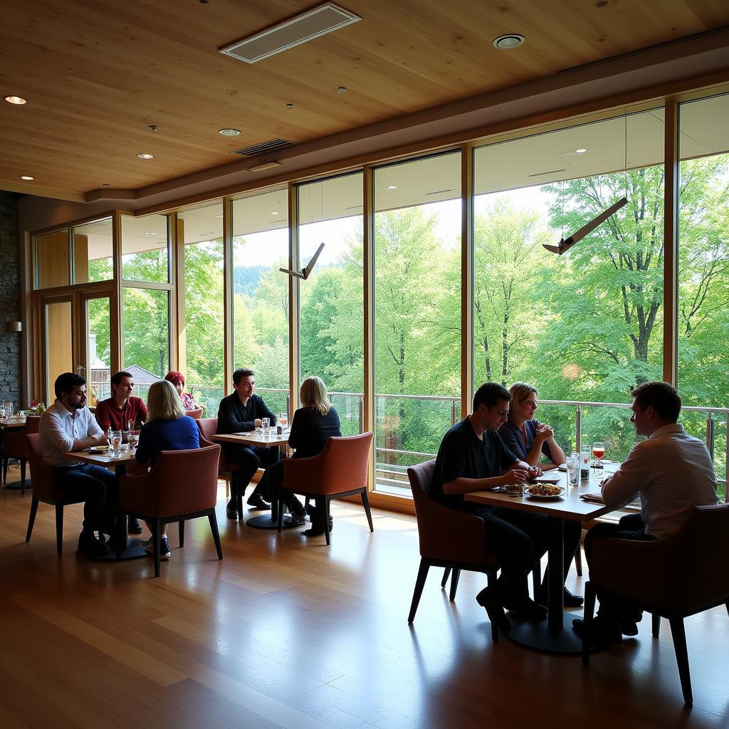 Restaurant in der Leverkusen Therme