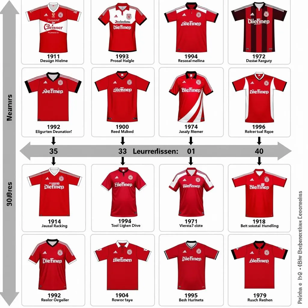 Die Geschichte des Leverkusen Trikots