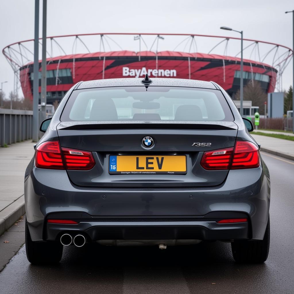 Leverkusen Wunschkennzeichen am Auto