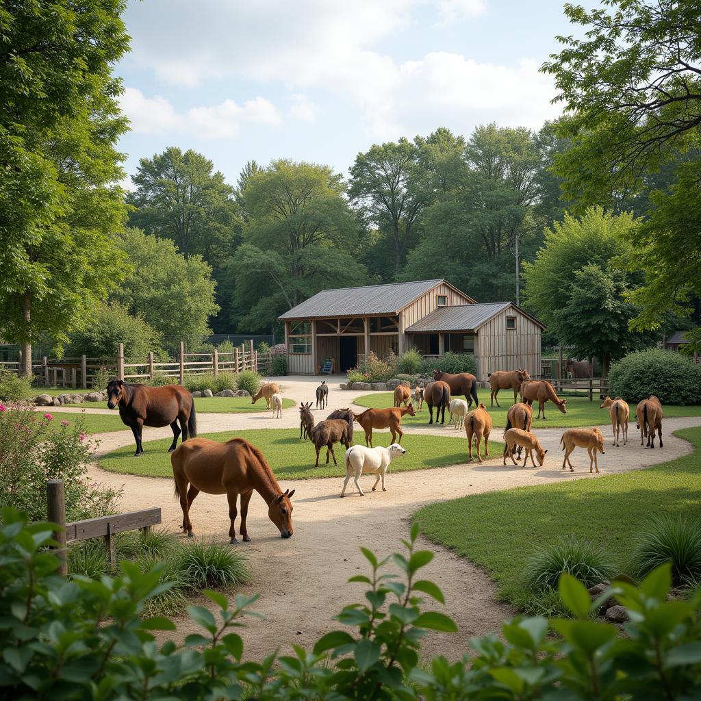 Tiere im Leverkusen Zoo