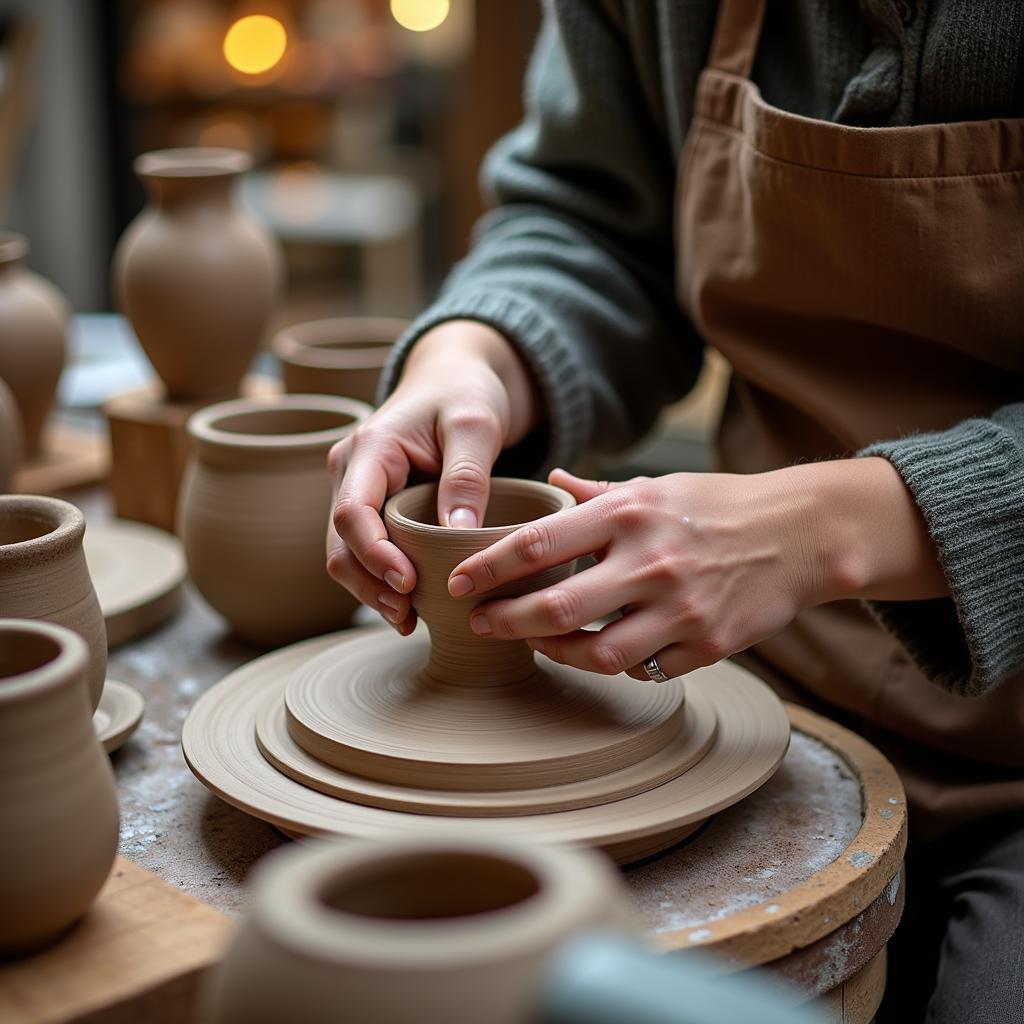 Handwerk auf der Leverkusener Adventsausstellung