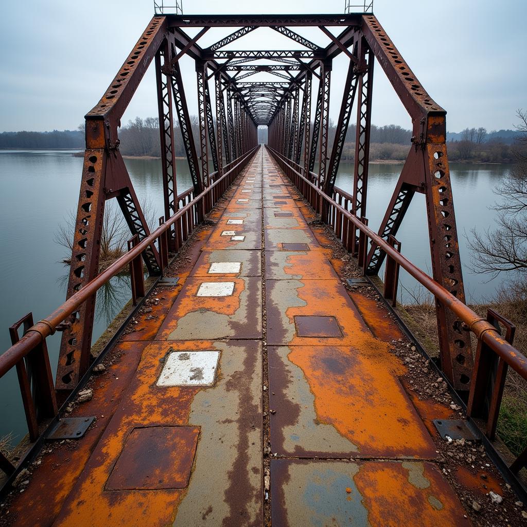 Zustand der Leverkusener Brücke