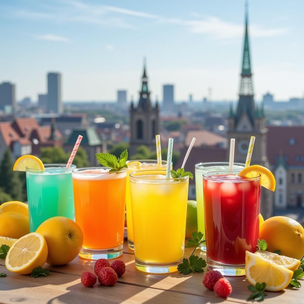 Erfrischende Limonaden und Säfte in Leverkusen