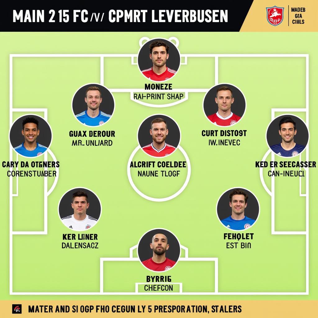 Startelf Mainz 05 gegen Bayer Leverkusen